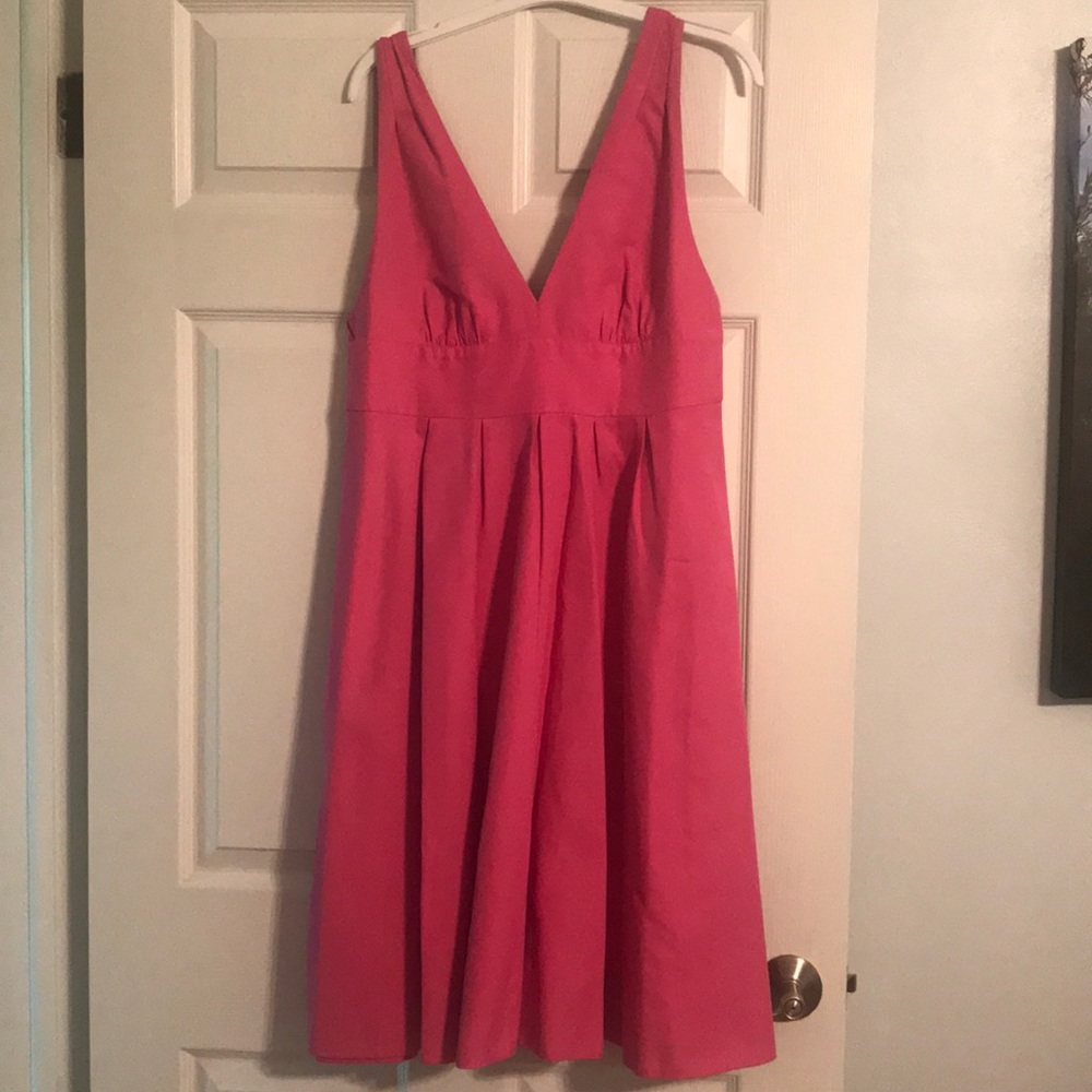 J. Crew Hot Pink Dress Size 10
